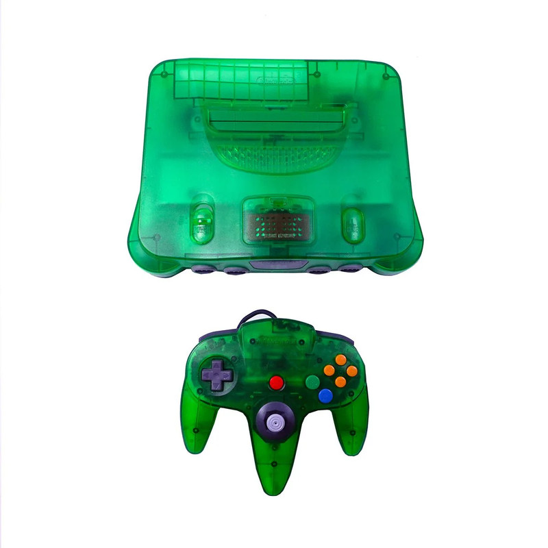 (Pre-Owned) Nintendo 64 Video Game Console - Transparent Green - ريترو
